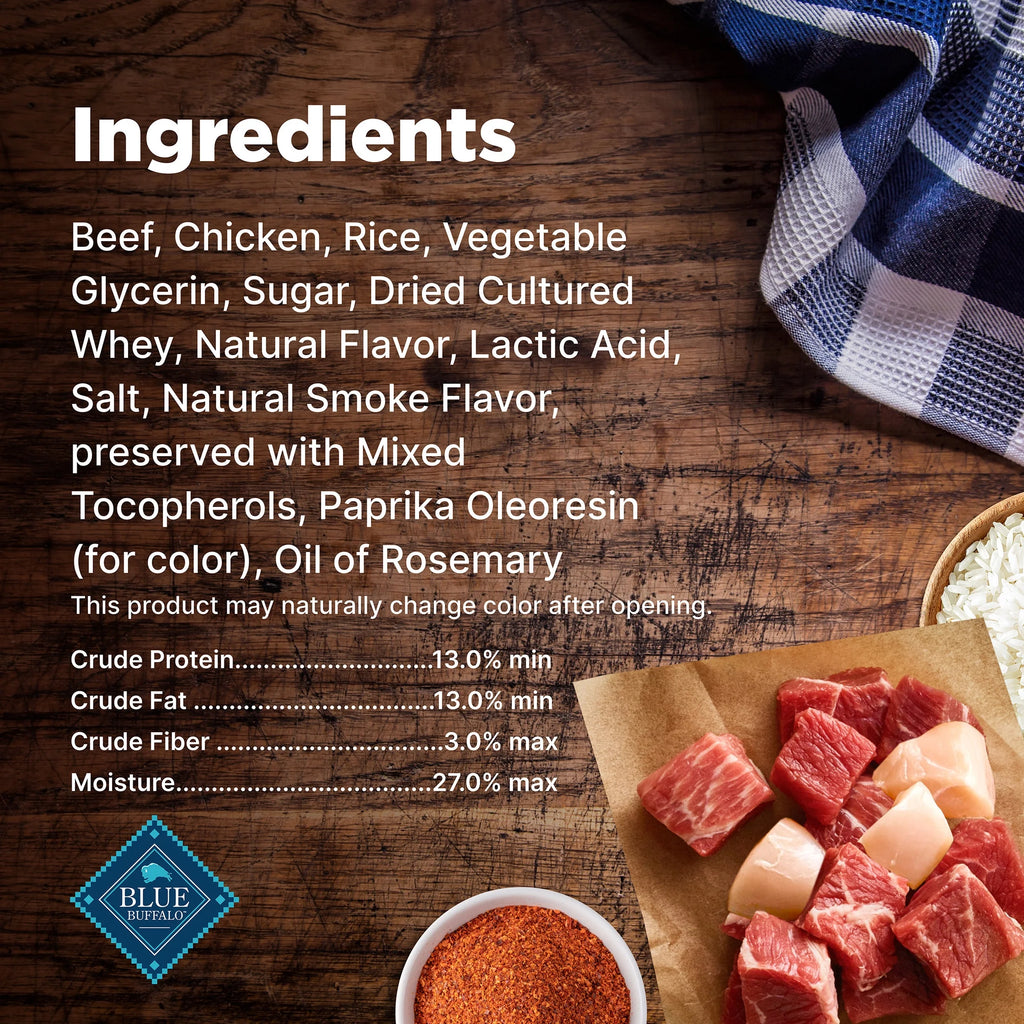 Nudges Grillers Natural Dog Treats Made with Real Steak, 16-Oz. Bag