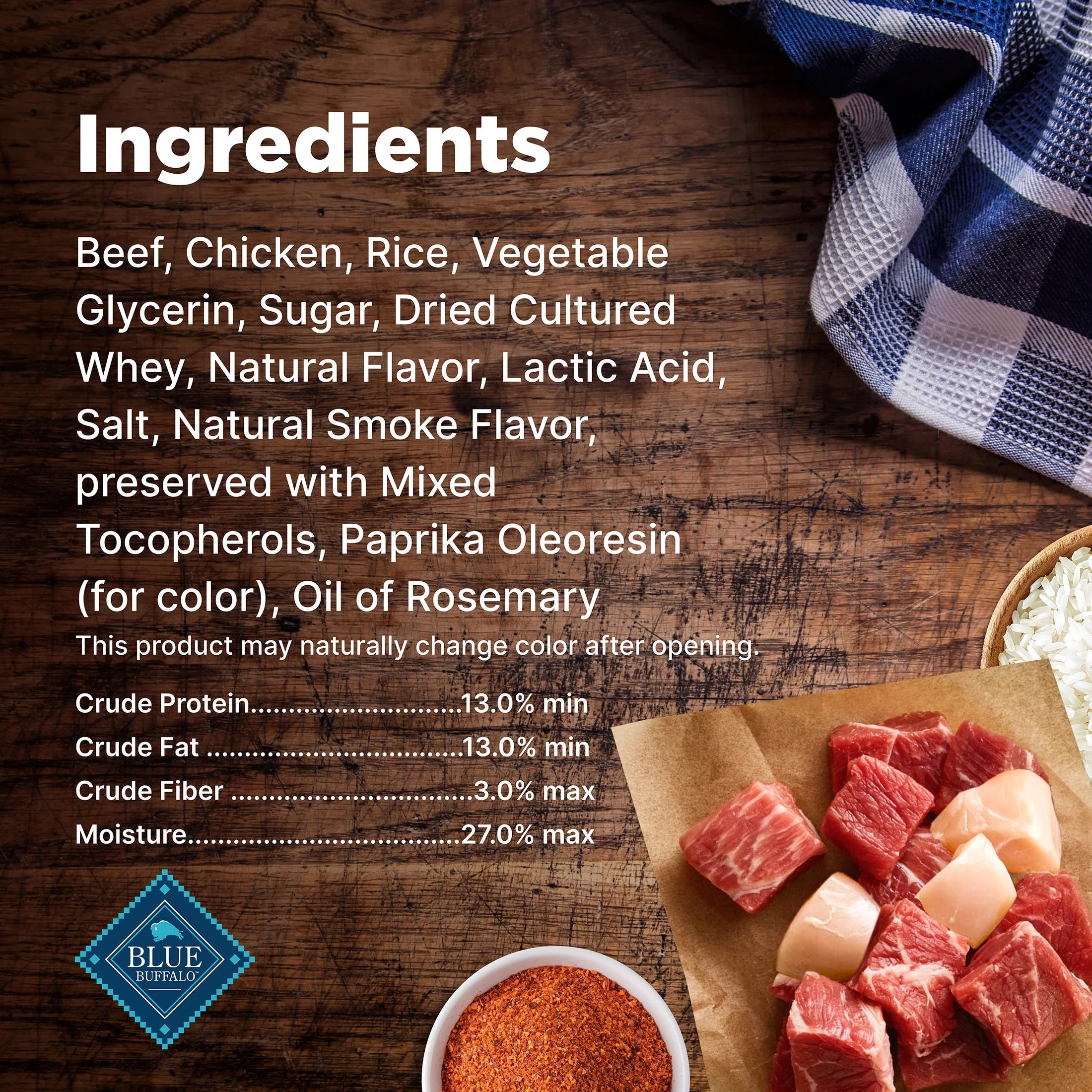 Nudges Grillers Natural Dog Treats Made with Real Steak, 16-Oz. Bag