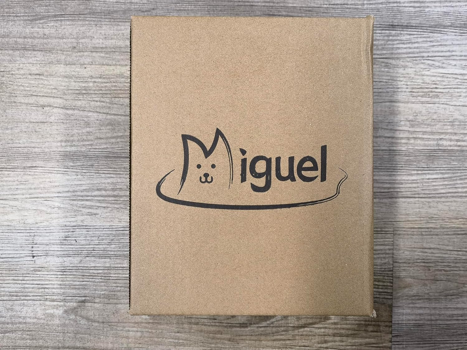 Cat Bed for Indoor Cats Washable Removable Cover - Small Pet Bed with Side Square Dog Bed Rectangle Soft Puppy Bed Bolster Cuddle Kitten Bed with Wall Slip-Resistant Bottom, Brown 20 Inch