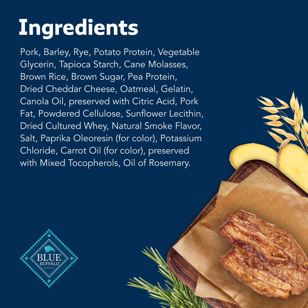 Sizzlers Bacon-Style Dog Treats with Real Pork, Original Flavor, 15-Oz. Bag