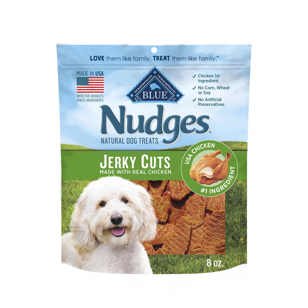 Blue Buffalo  Jerky Cuts Dog Treats Made with Real Chicken, 8-Oz. Bag