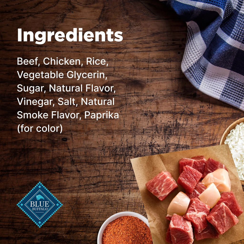 Nudges Grillers Natural Dog Treats, Steak 8-Oz Bag