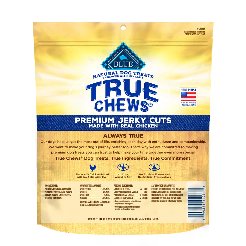 Premium Jerky Cuts Natural Dog Treats, Chicken, 22Oz Bag