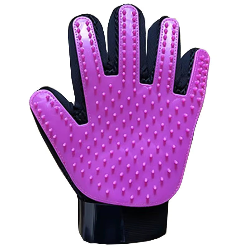 Multicolor Silicone Pet Gloves Cat Dog Hair Removal Dog Supplies Comb Hair Removal Brush Rubber Sticky Hair Gloves