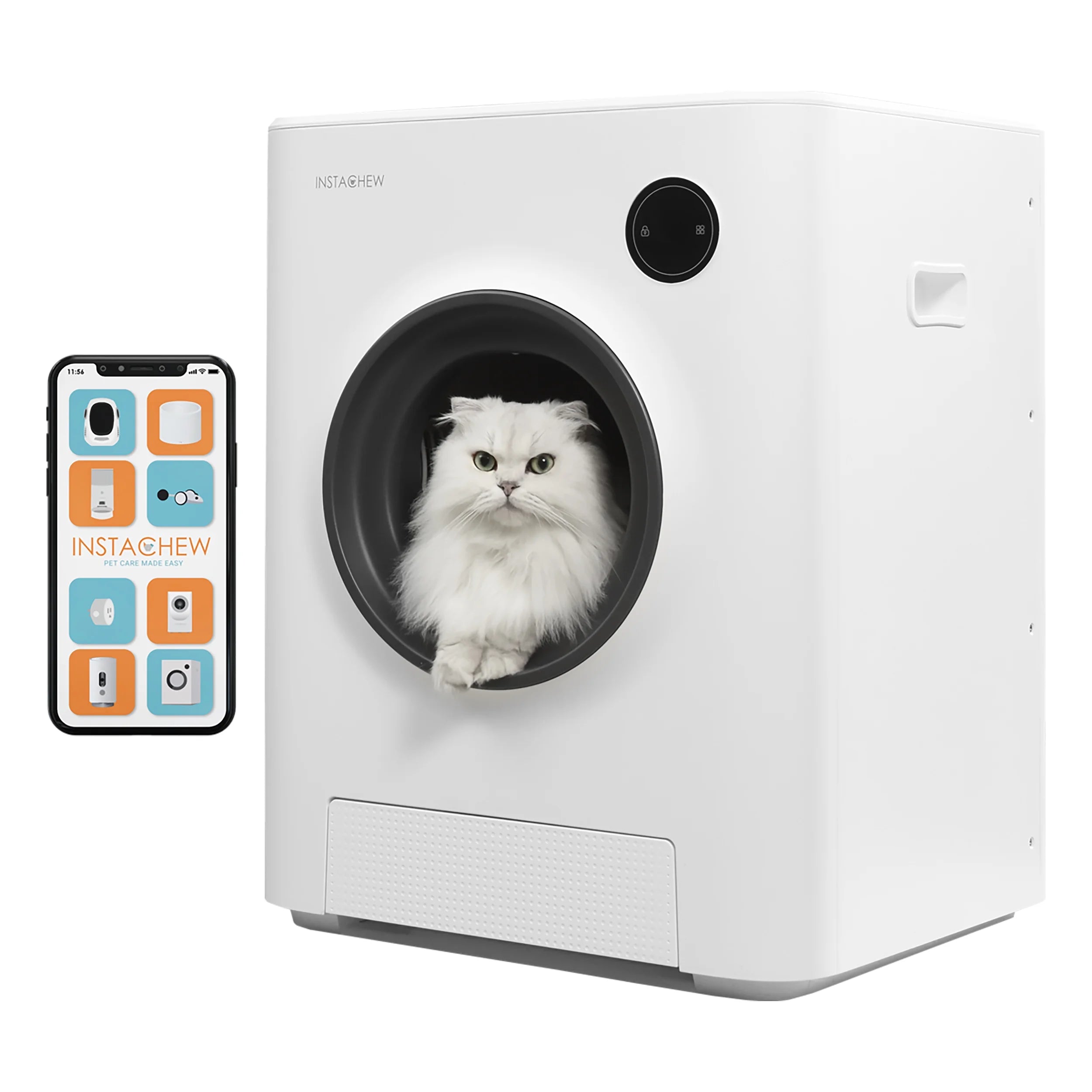 Purrclean Self-Cleaning Automatic Cat Litter Box with App Control, Support 5Ghz & 2.4Ghz Wifi